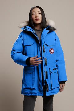 Chamarras Canada Goose Mujer Mexico - PBI Expedition Abrigos Azules HA0531694